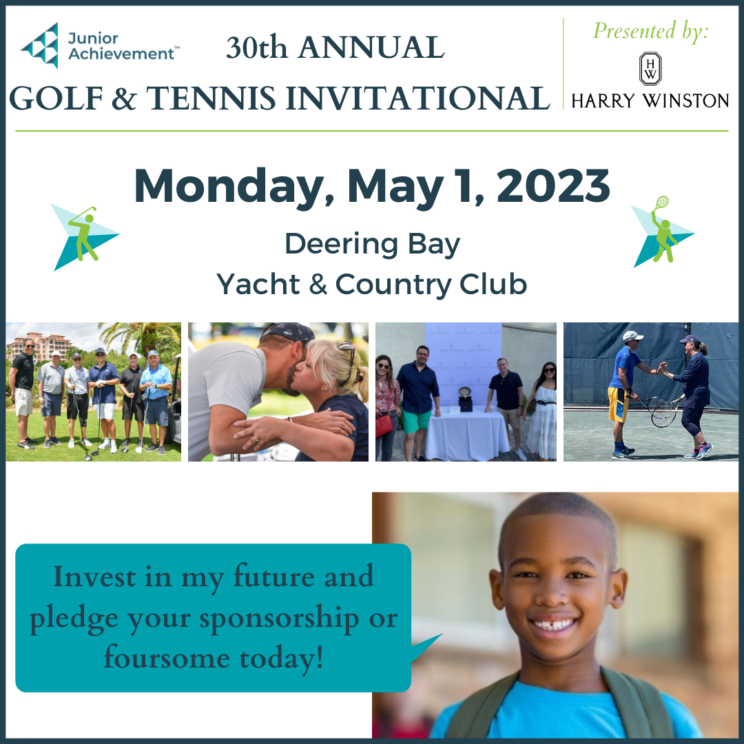 30th Annual Junior Achievement Golf & Tennis Invitational